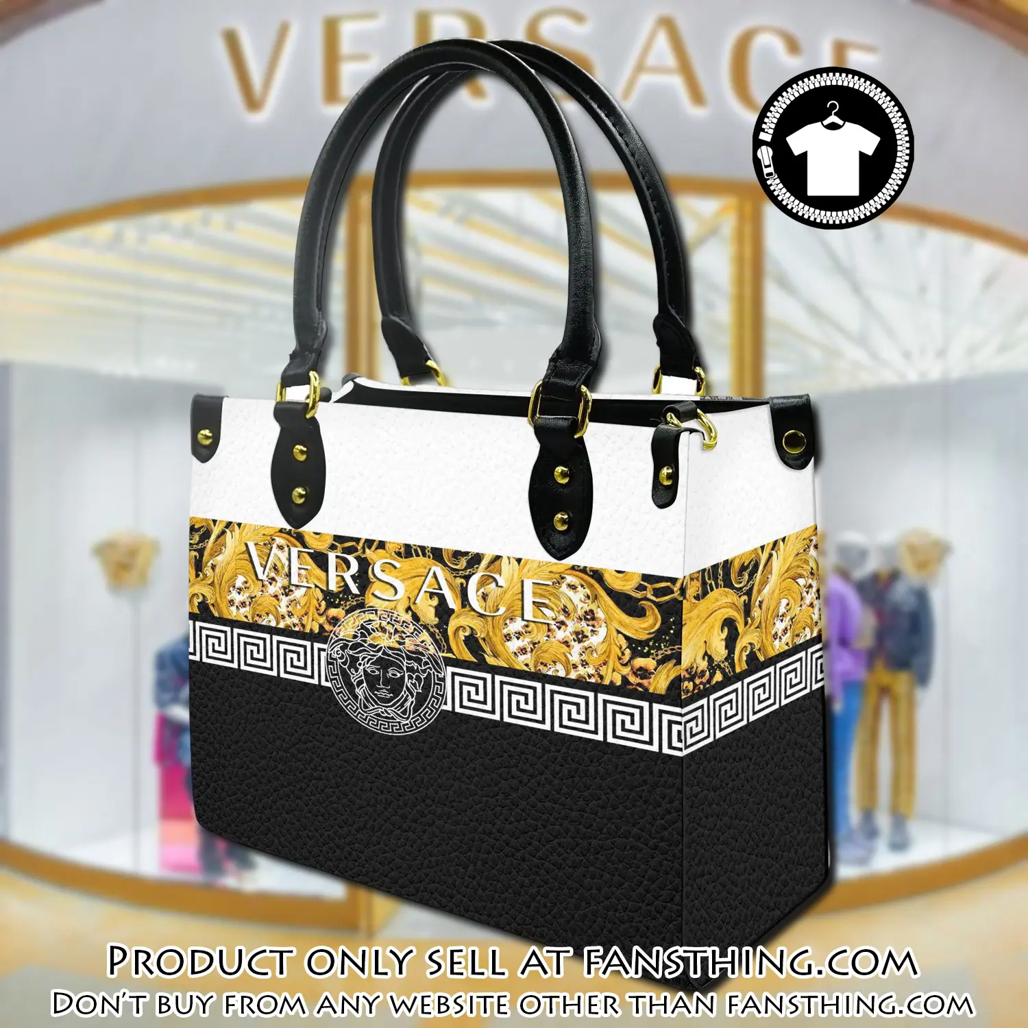 Versace women luxury leather handbag 3d lhb1069 fst0312277